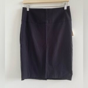 Wet Seal Black Minimalistic Pencil Skirt Size Large New With Tag